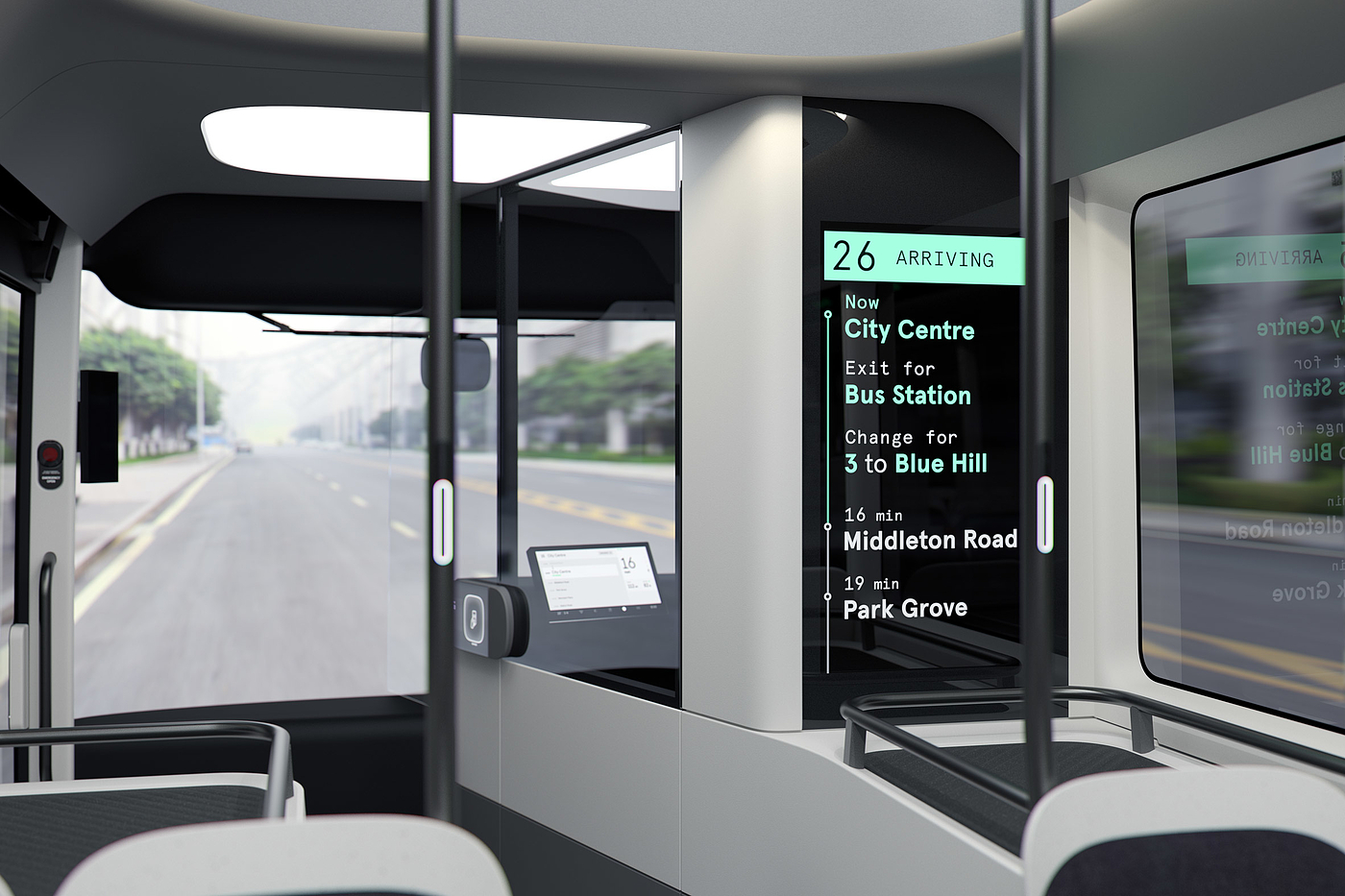 Arrival，Zero emission bus，Configurable seats，