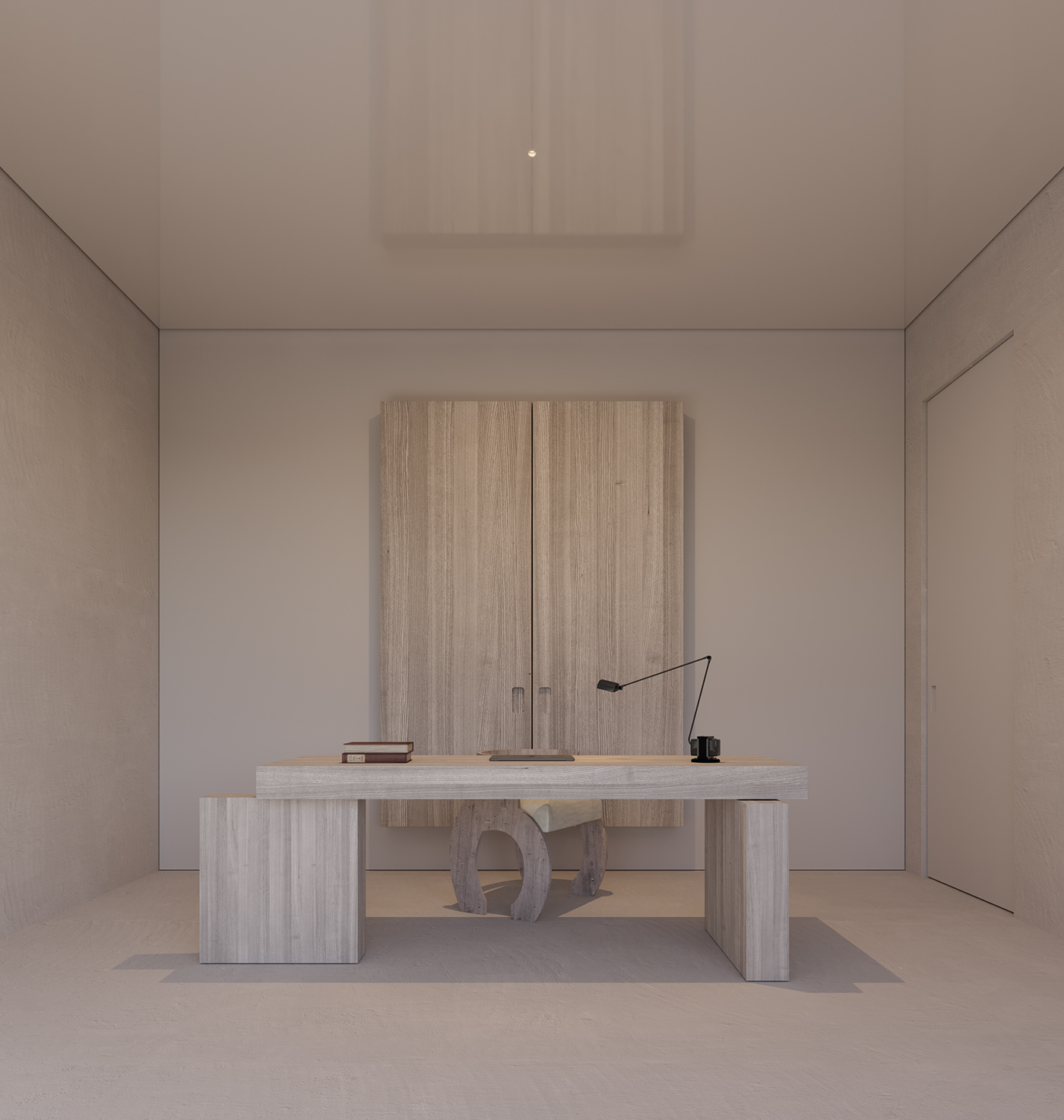 Introvert，residence，geometry，Interior design，