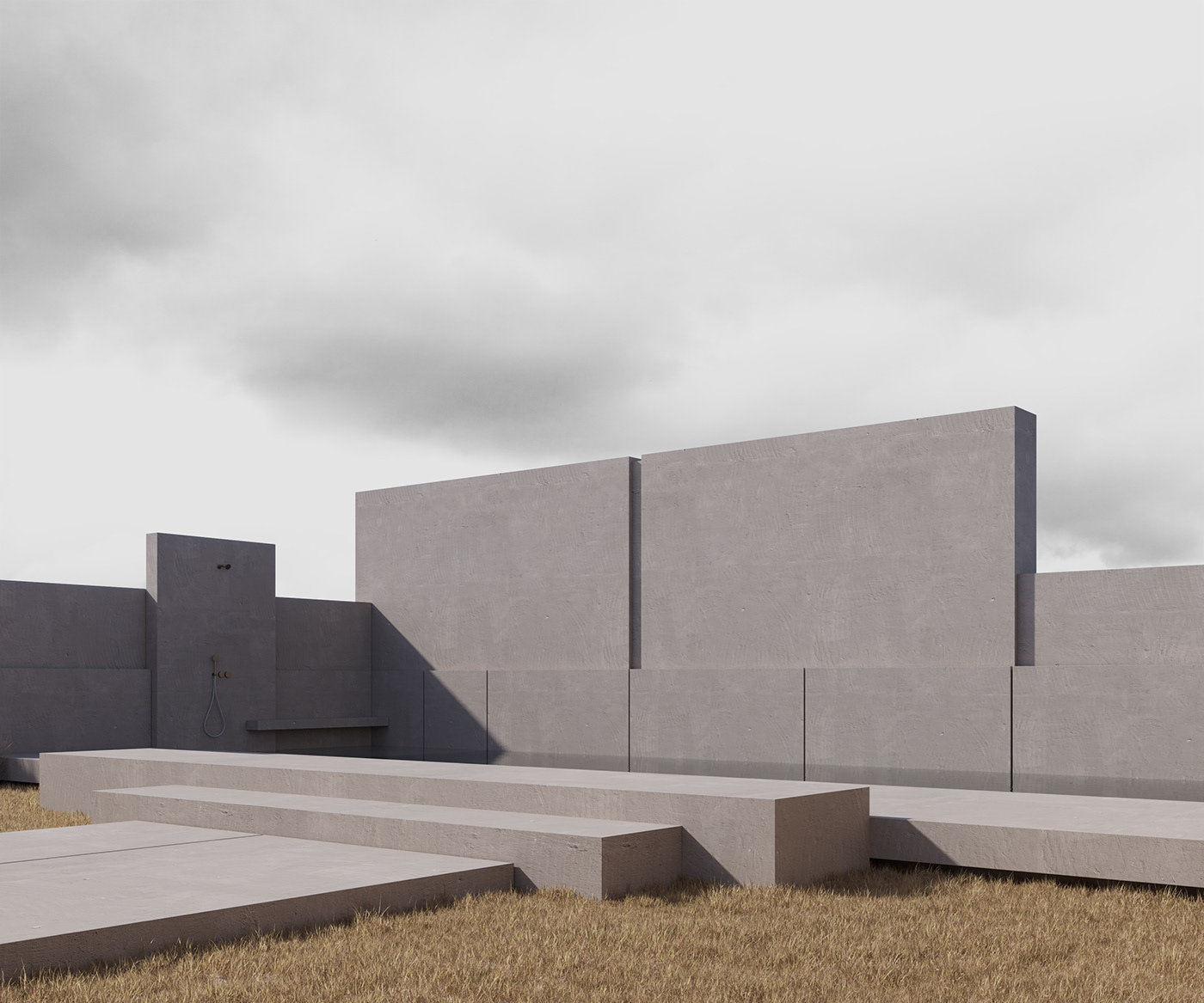 Introvert，residence，geometry，Interior design，