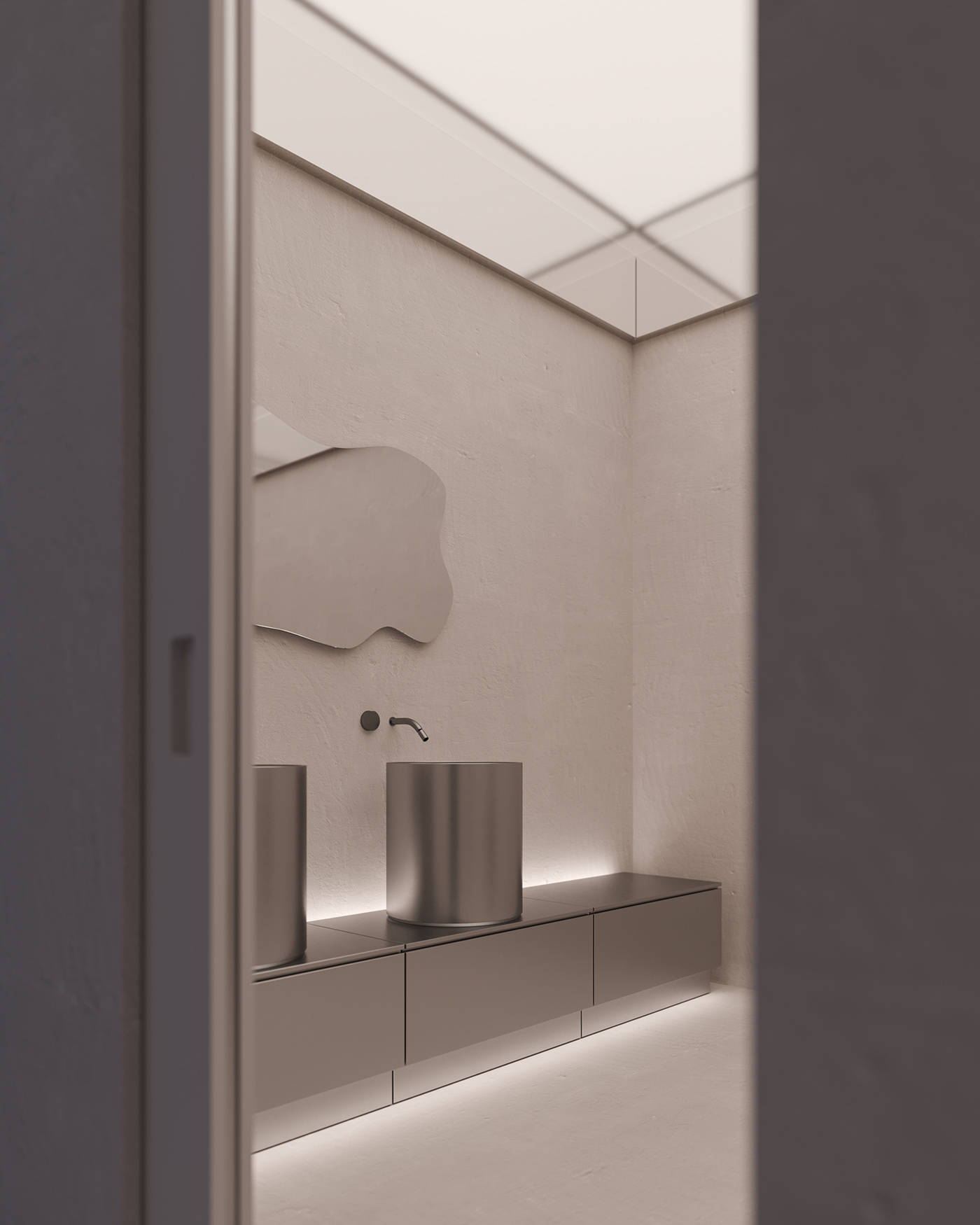 Introvert，residence，geometry，Interior design，