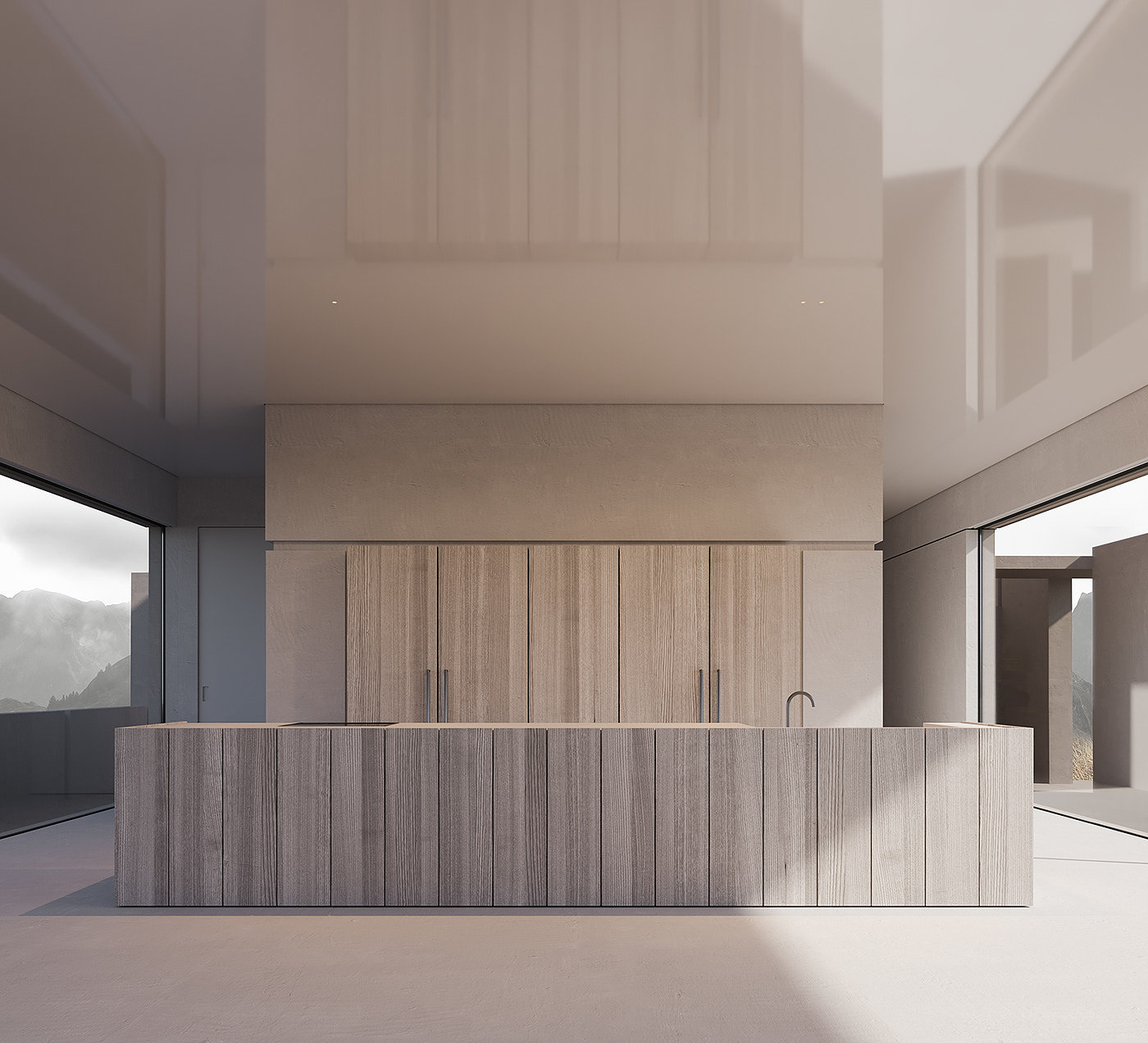 Introvert，residence，geometry，Interior design，