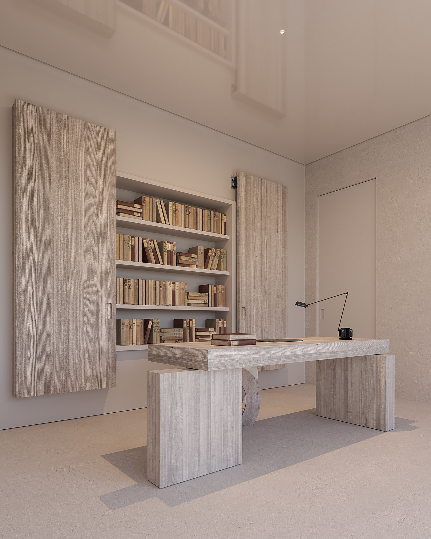 Introvert，residence，geometry，Interior design，