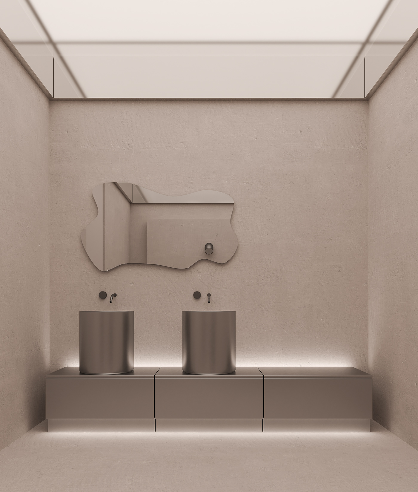 Introvert，residence，geometry，Interior design，