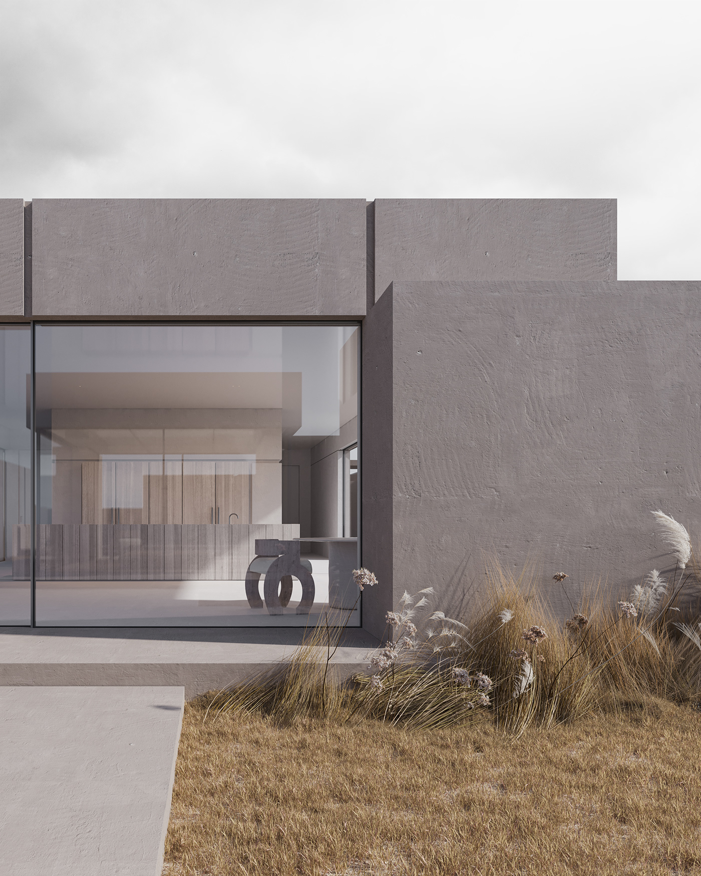 Introvert，residence，geometry，Interior design，