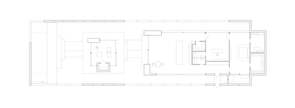 Introvert，residence，geometry，Interior design，