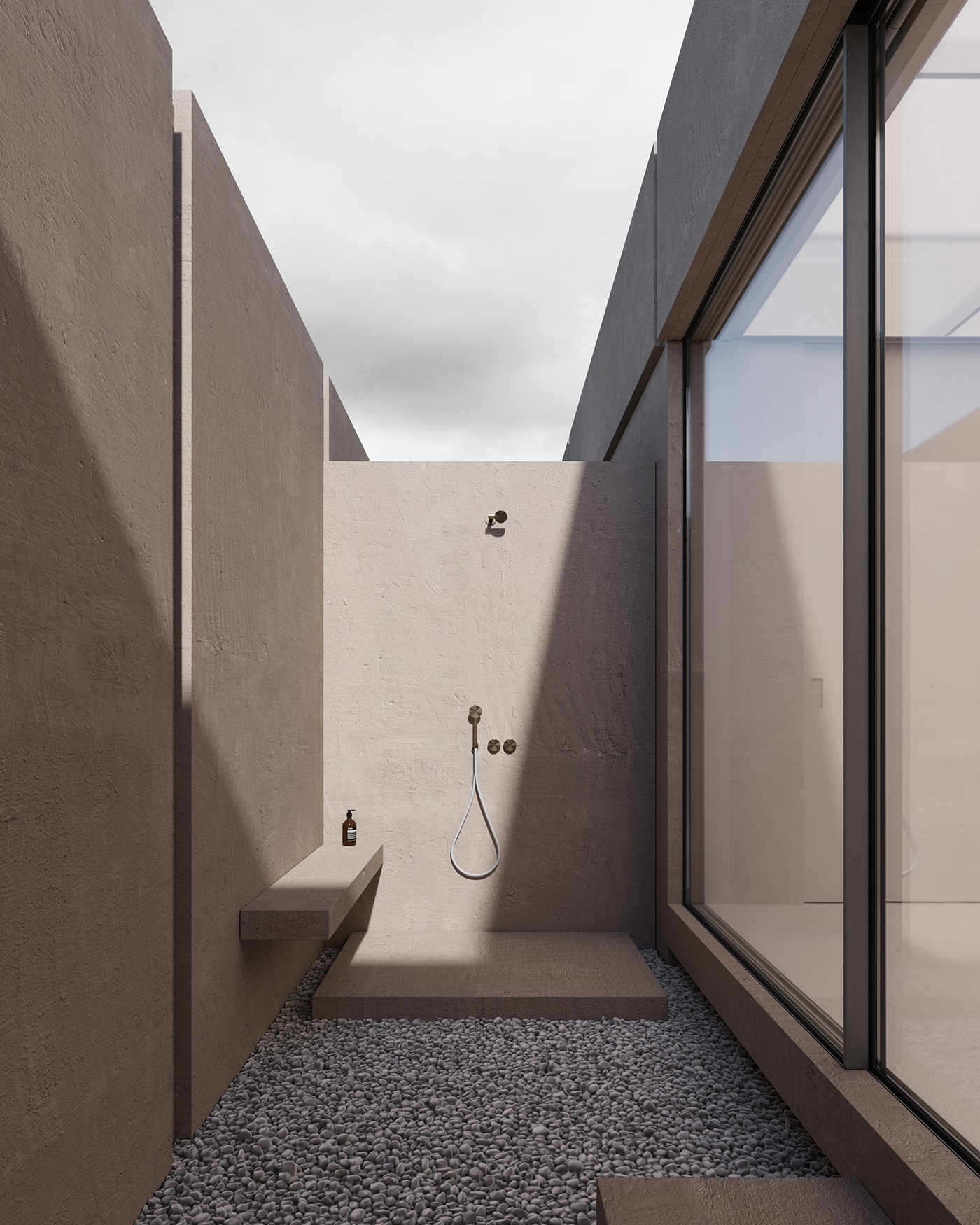 Introvert，residence，geometry，Interior design，