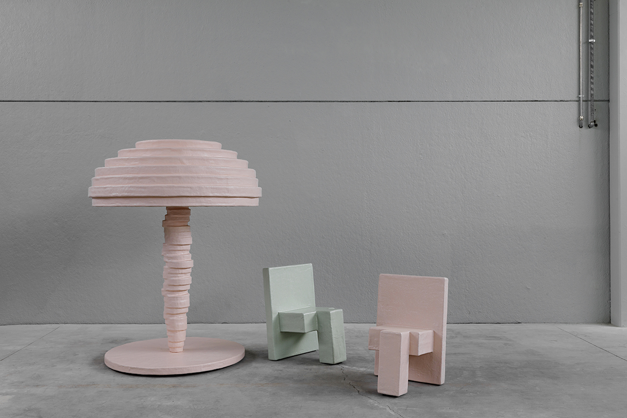 color，exhibition，furniture，Art，Shelf，chair，