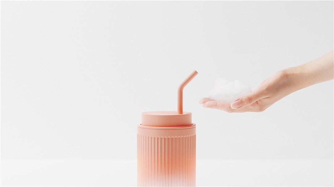 product design，industrial design，sample reels，Liquid soap，Keyshot rendering，