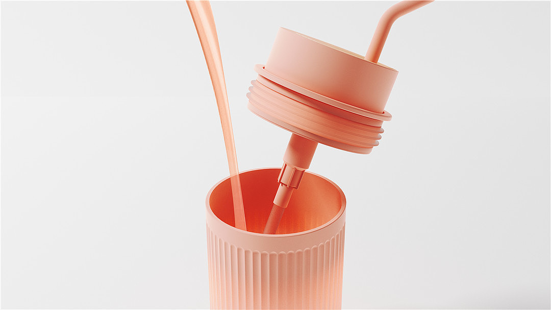 product design，industrial design，sample reels，Liquid soap，Keyshot rendering，