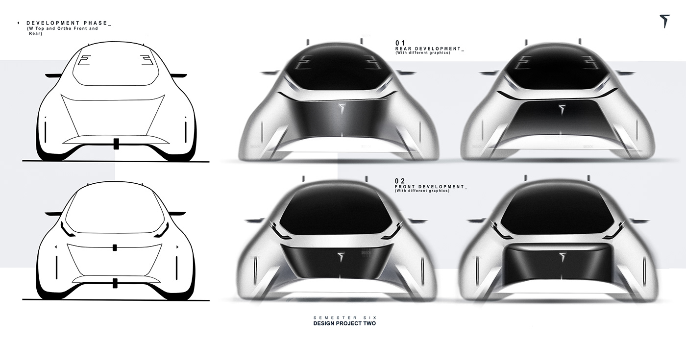 automobile，Commuter car，concept，two thousand and twenty-five，Hand drawn，