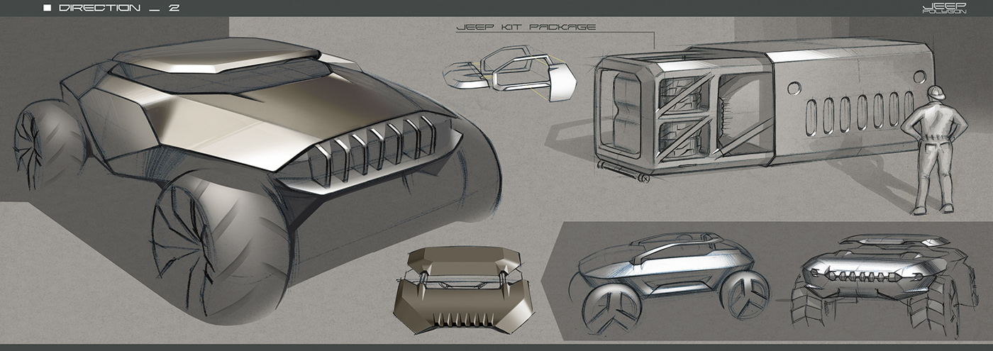 jeep，automobile，Off-road vehicle，future，