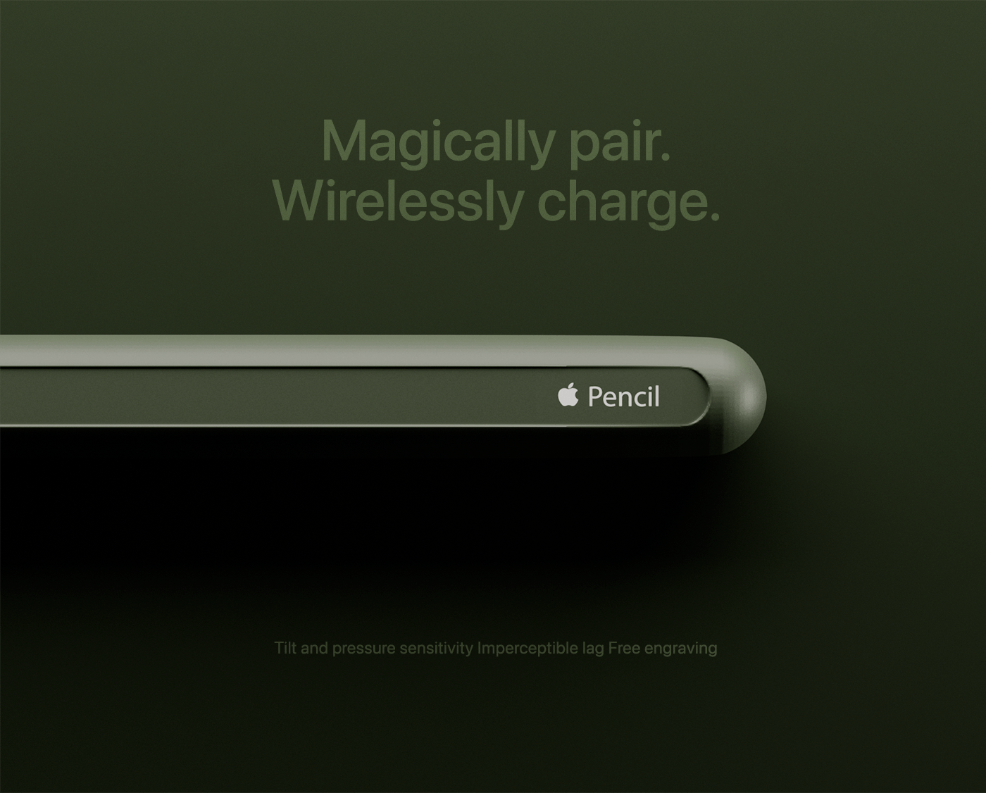 Apple，apple pencil，Minimalism，cgi，