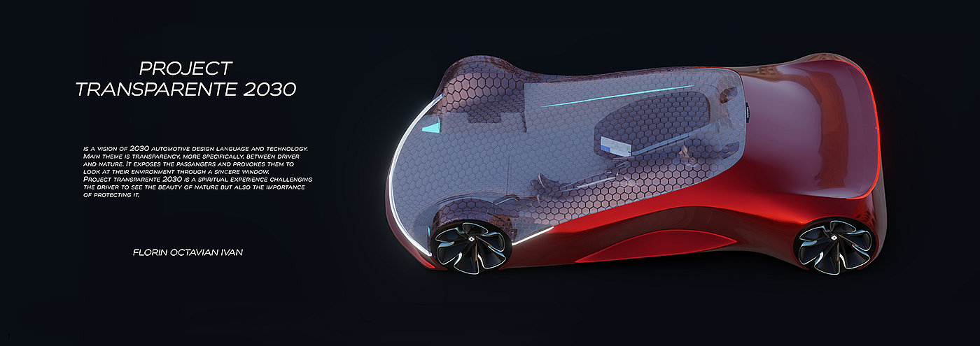 automobile，Electric，future，concept，transport，