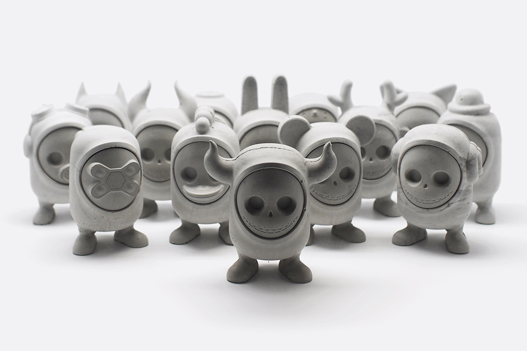 product design，industrial design，Candlestick，concrete，Toys，