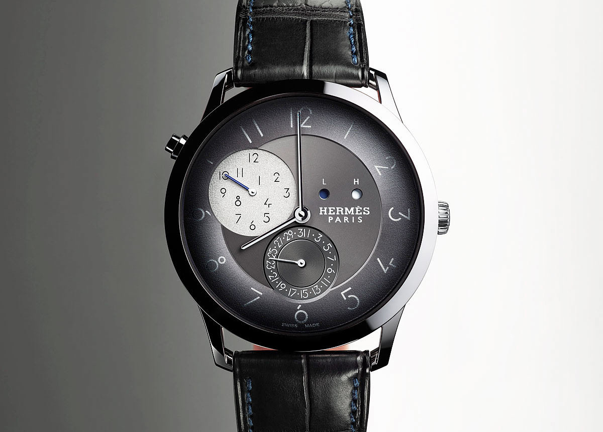 Wrist watch，black，Mechanical watch，delicate，