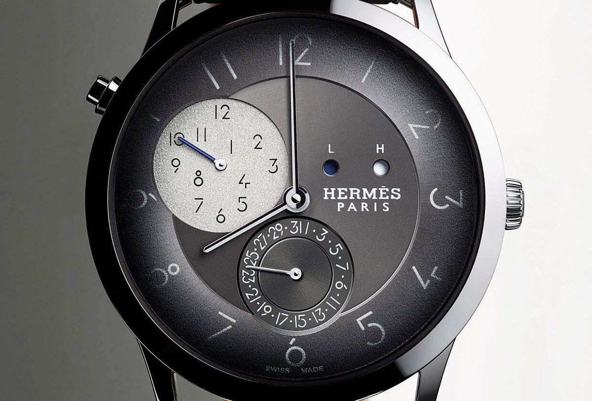 Wrist watch，black，Mechanical watch，delicate，