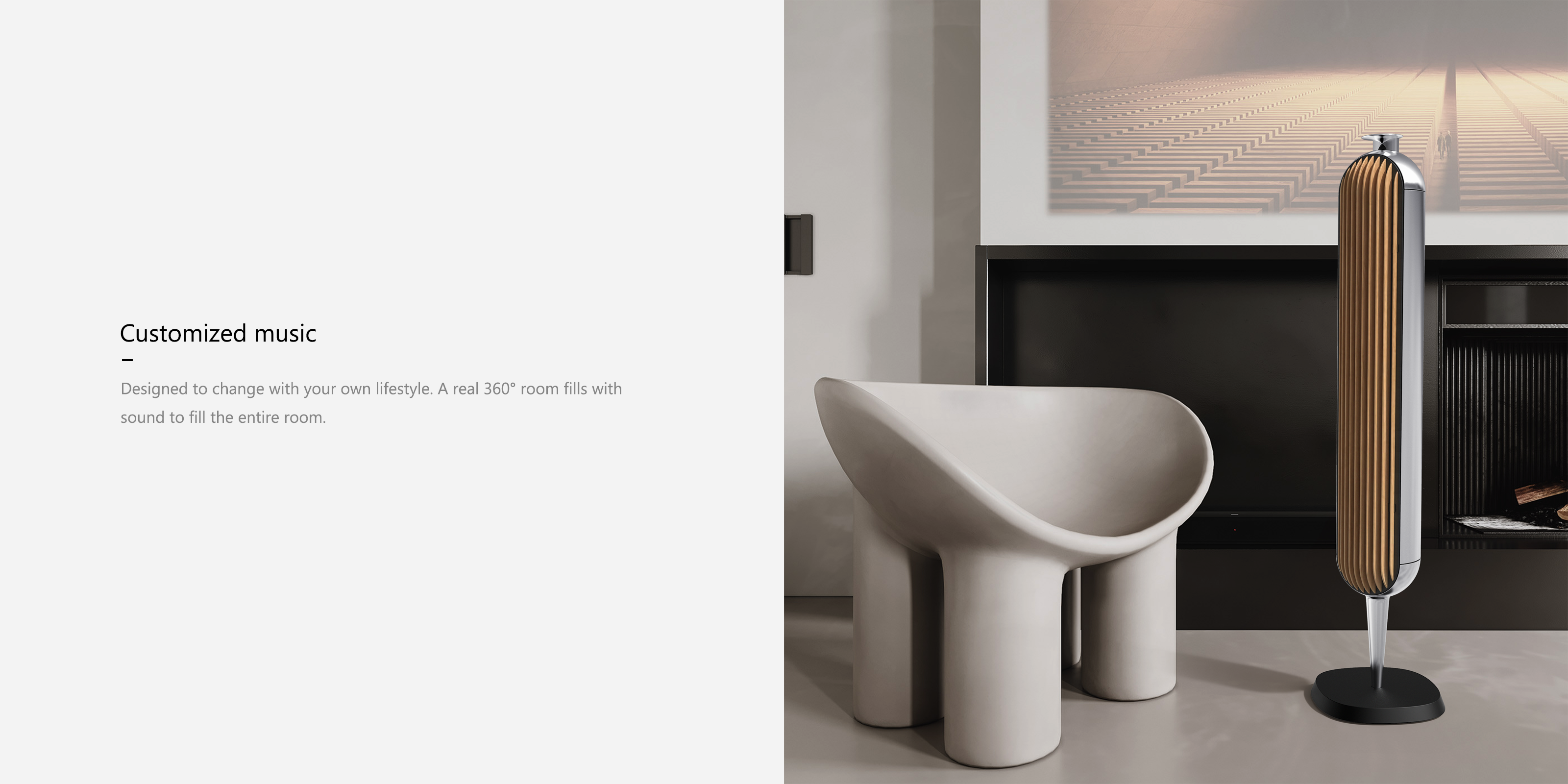 concept，Minimalist，speaker，