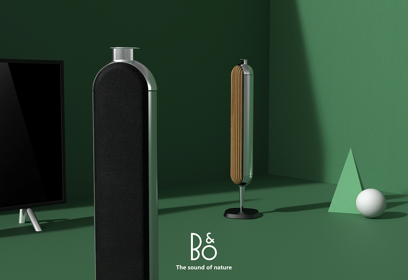 concept，Minimalist，speaker，