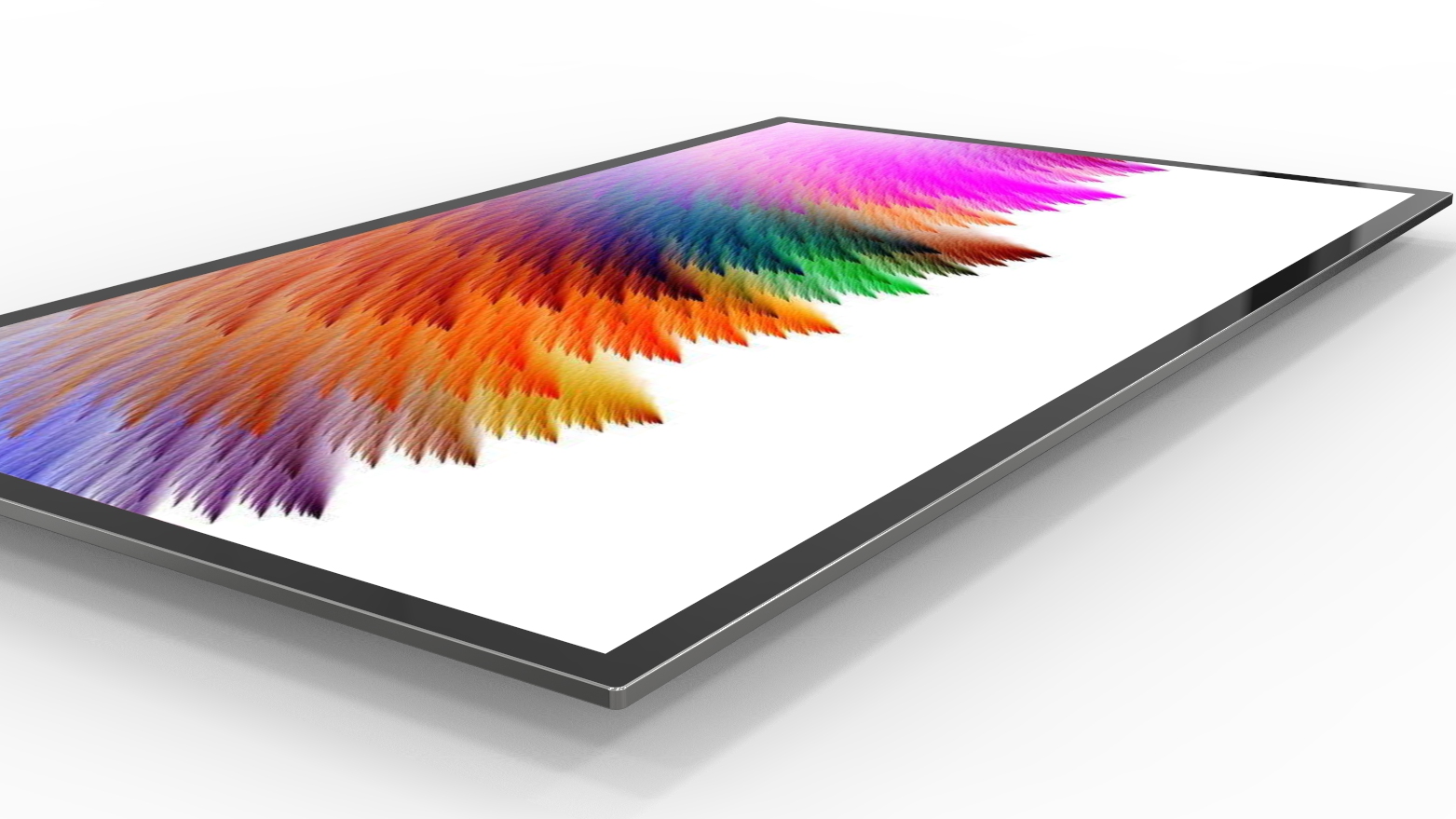 Full fit ultra-thin capacitive touch advertising screen，LCD screen, display screen, all-in-one machine，