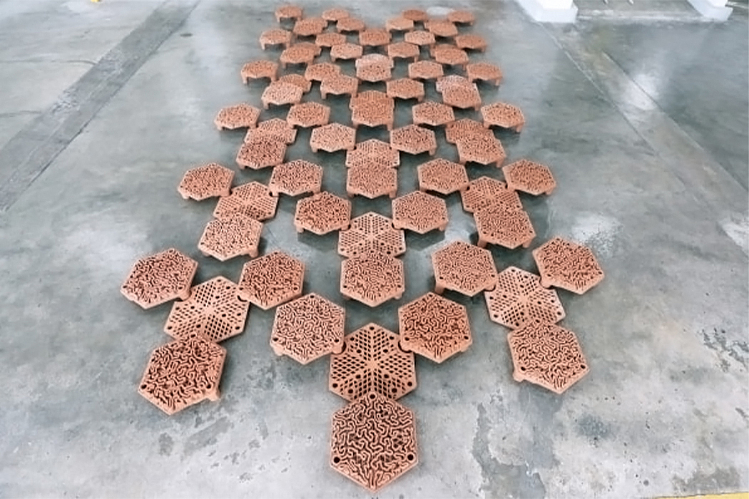 3D printing，Ceramic tile，Artificial reef，Marine ecology，Coral，