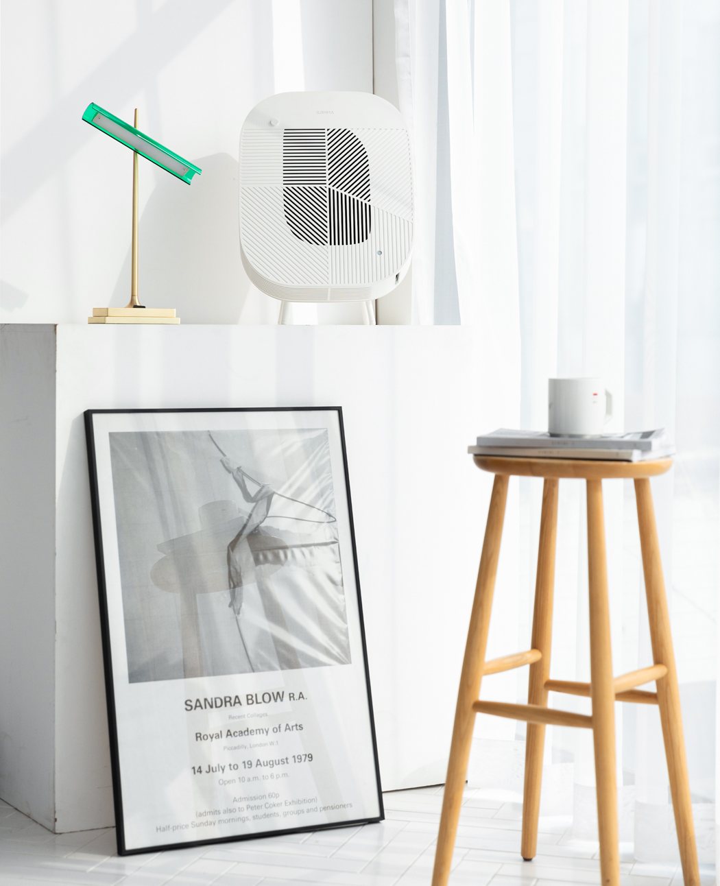 air cleaner，Minimalism，white，esthetics，