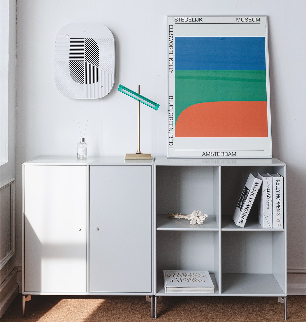 air cleaner，Minimalism，white，esthetics，