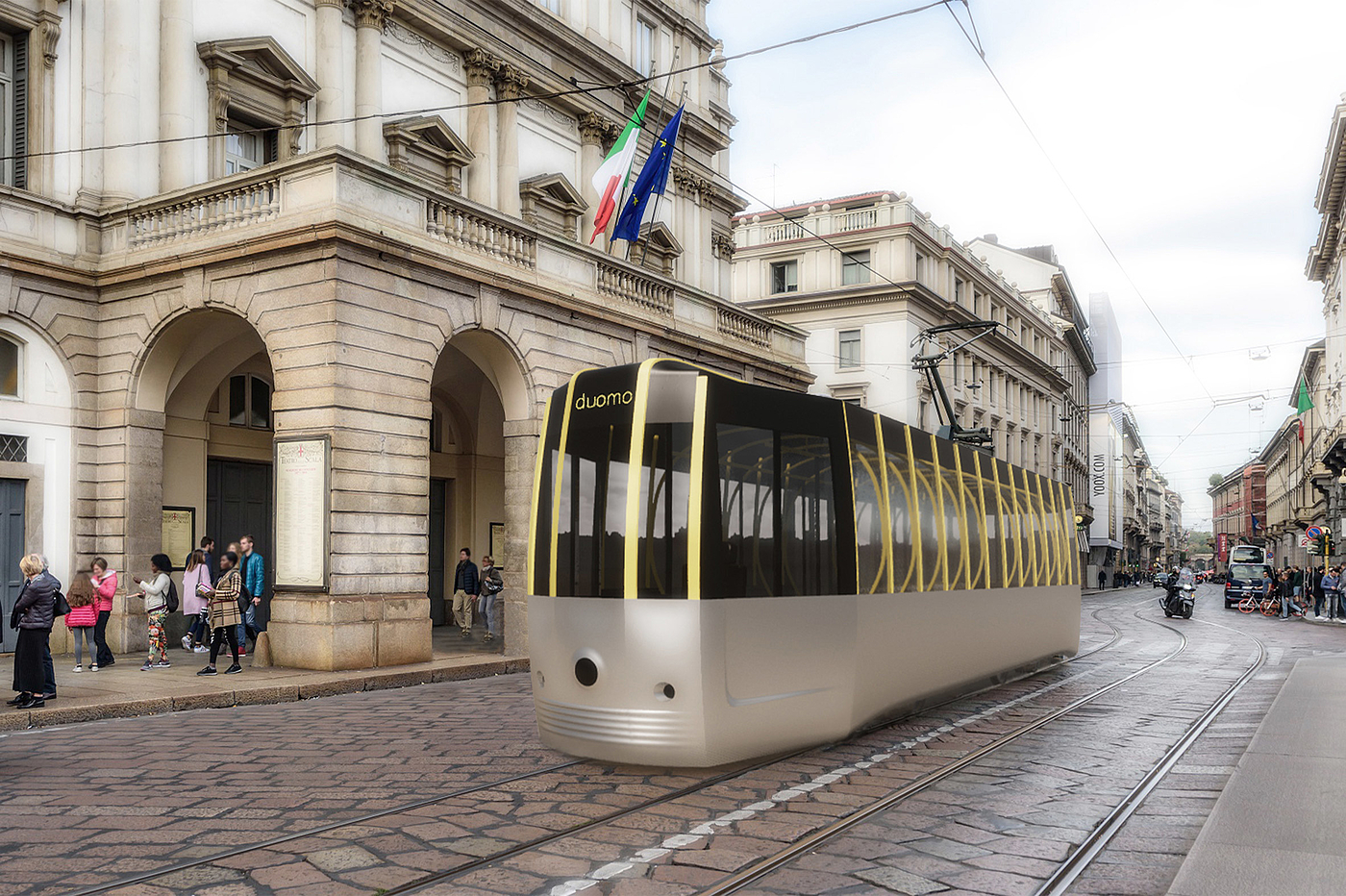 Passageway，tram，conceptual design，vehicle，