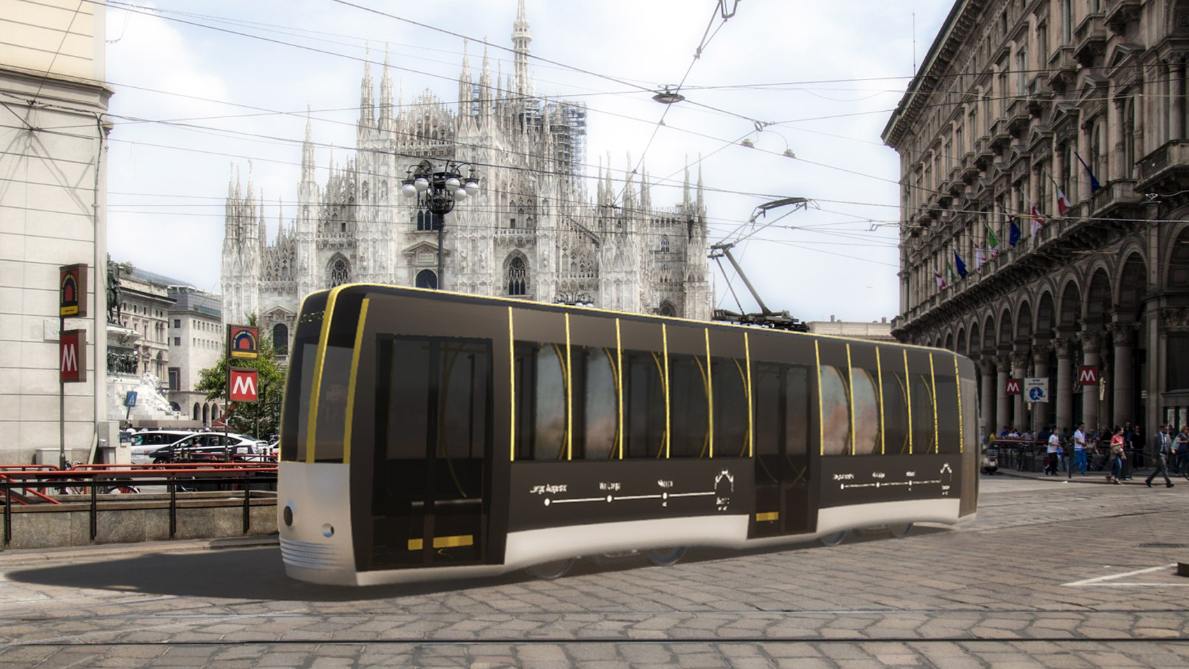 Passageway，tram，conceptual design，vehicle，