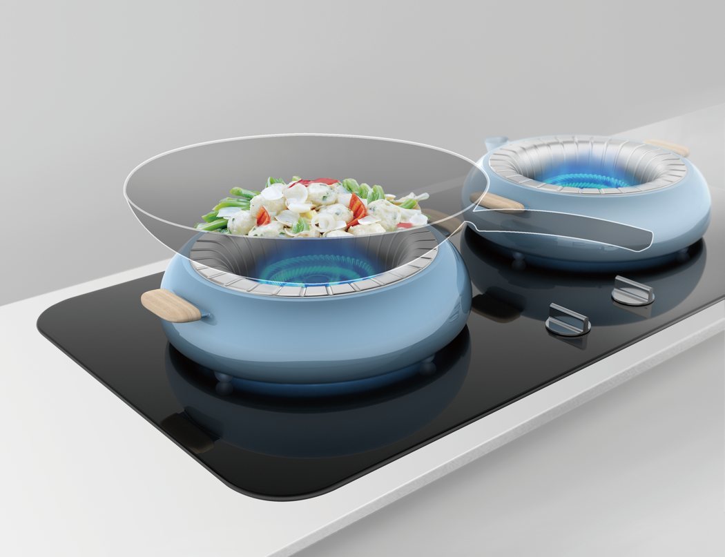 furnace，Efficient，Ring design，Improve heat absorption，industrial design，