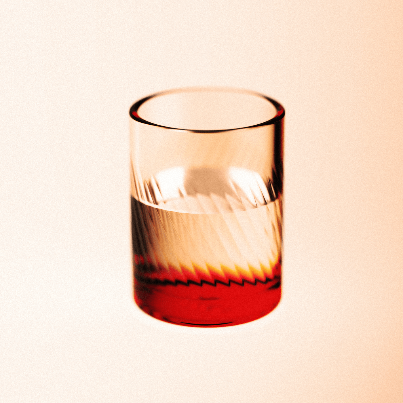 Glass，flower receptacle，product design，