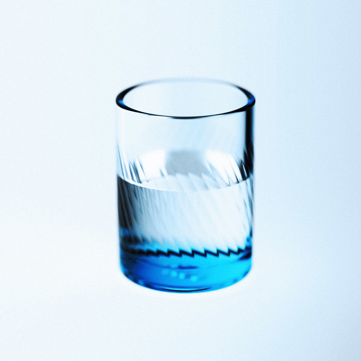 Glass，flower receptacle，product design，