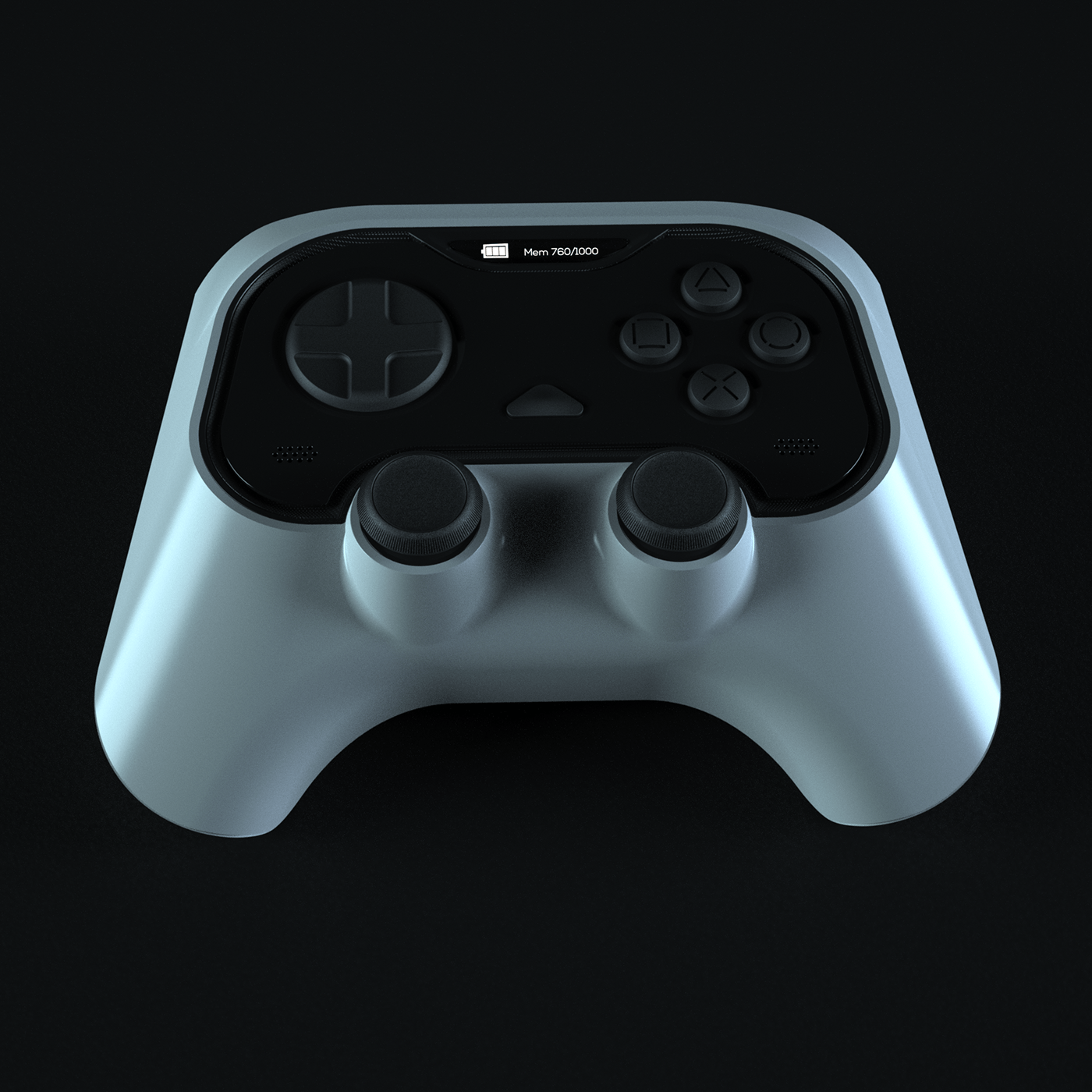 Joystick，Game handle，white，