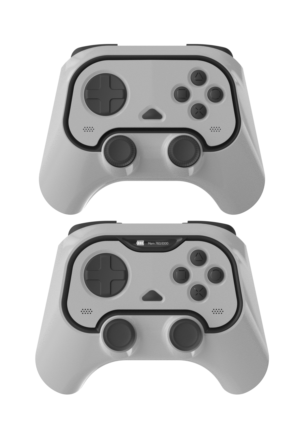 Joystick，Game handle，white，