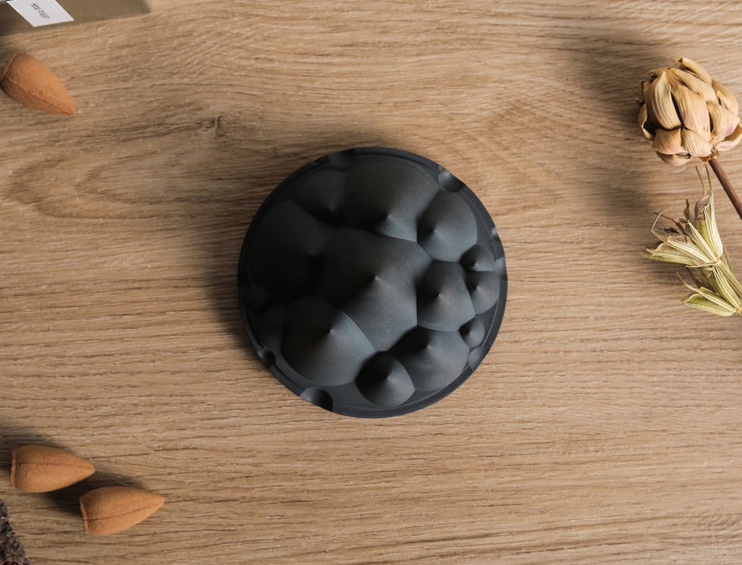 Terrarium series，Incense burner，black，