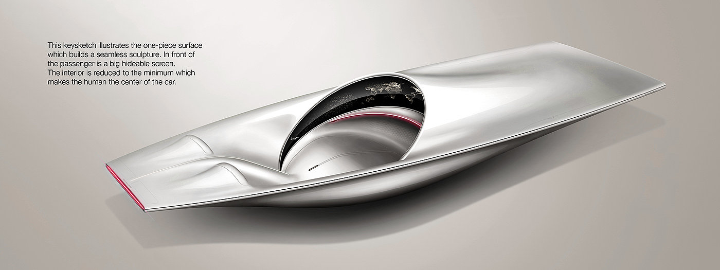 Mercedes-Benz AURA，室内设计，概念设计，