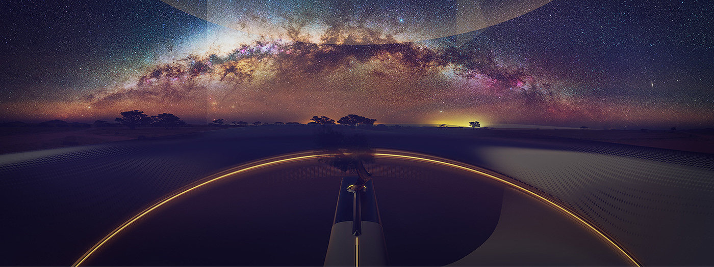 Mercedes-Benz AURA，Interior design，conceptual design，