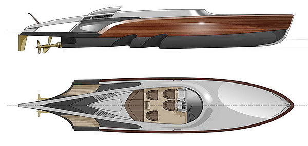 Rolls-Royce，Speedboat，luxury，vehicle，industrial design，