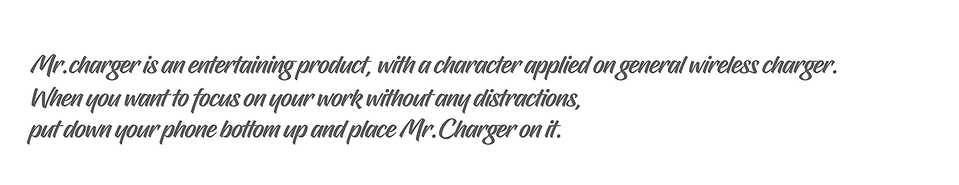 Mr.Charger，wireless charger ，Metal，