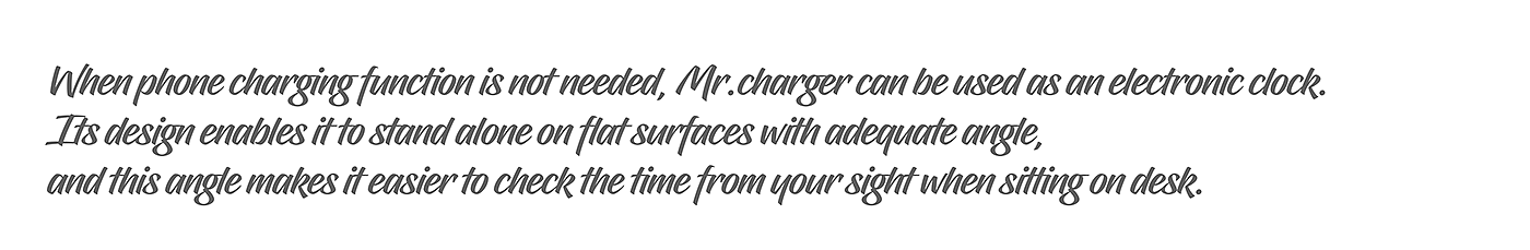 Mr.Charger，wireless charger ，Metal，