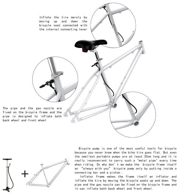 originality，convenient，Bicycle，summon up all one's courage，industrial design，