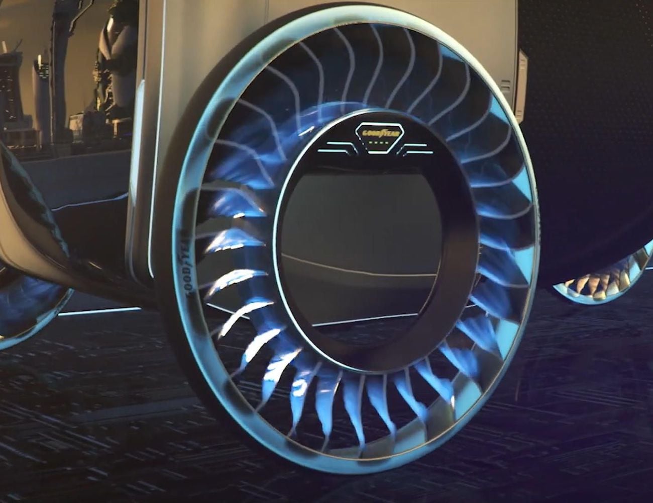 goodyearaero概念飞行汽车轮胎给未来插上想象力的翅膀