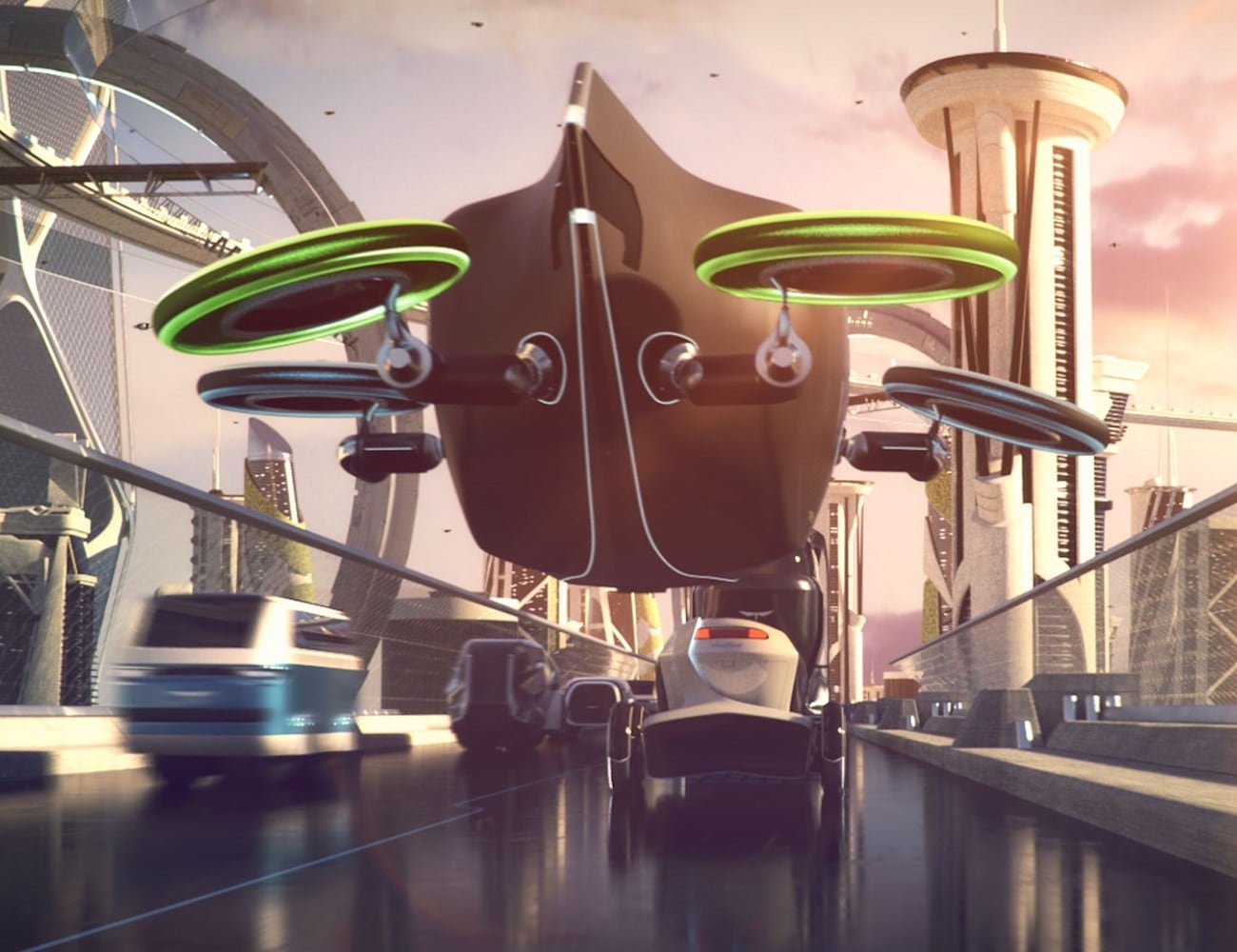 Goodyear AERO，concept，tyre，Flying car，