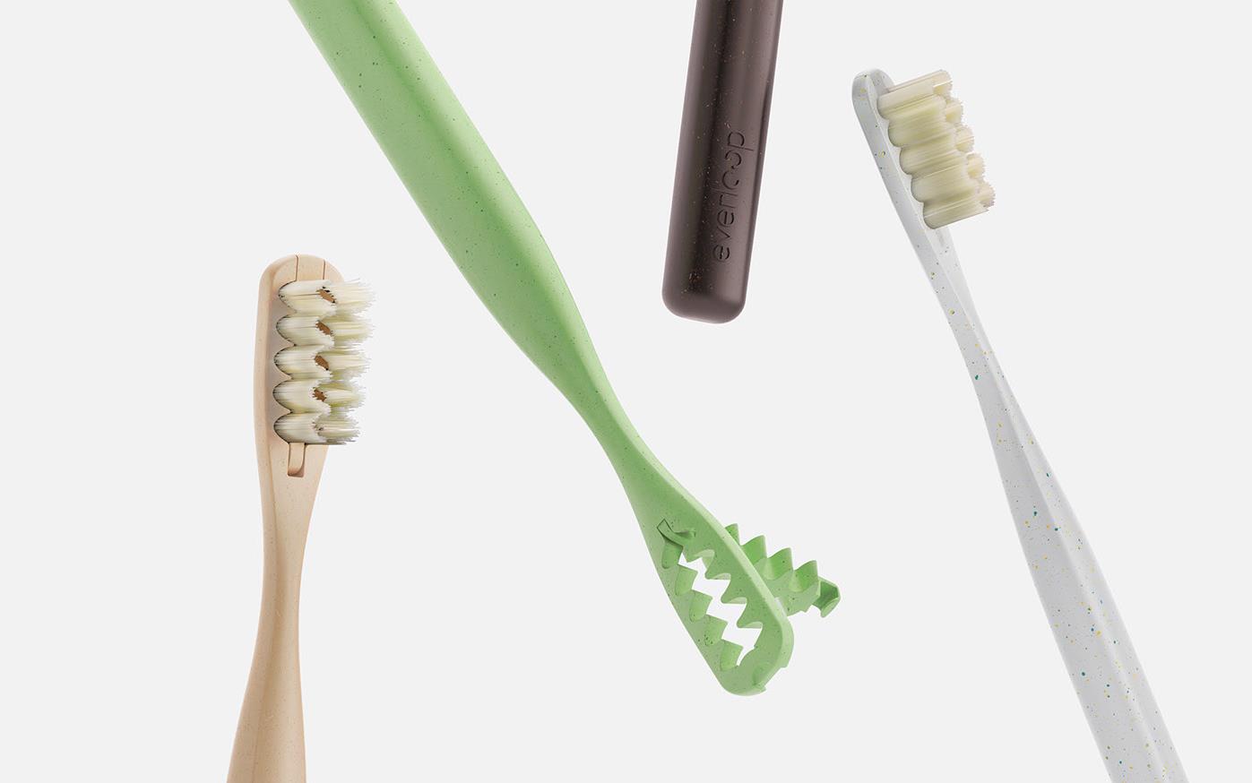 behance，toothbrush，environment protection，innovate，experience，