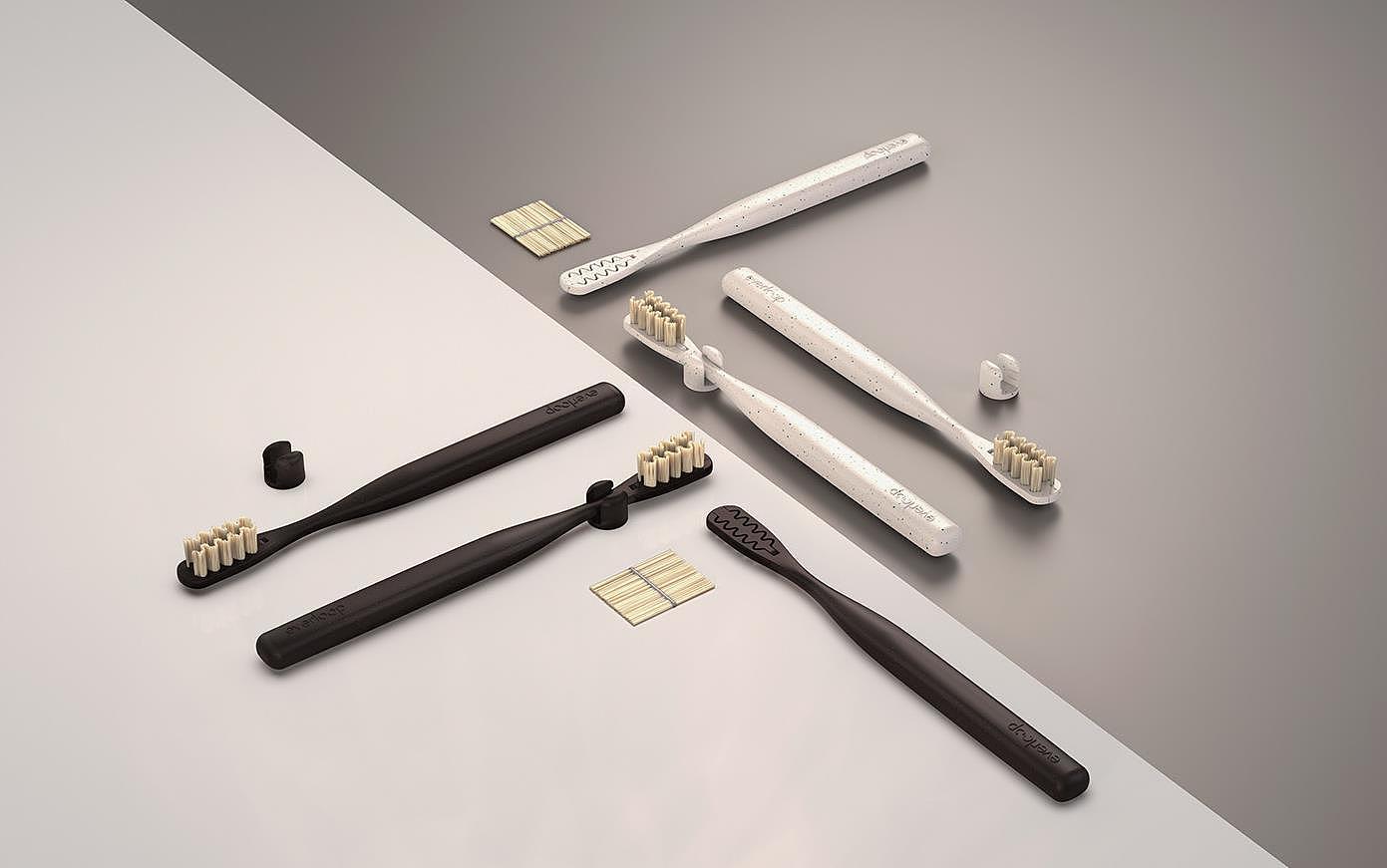 behance，toothbrush，environment protection，innovate，experience，