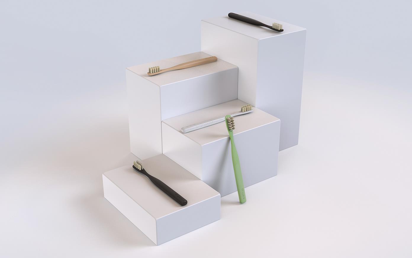 behance，toothbrush，environment protection，innovate，experience，