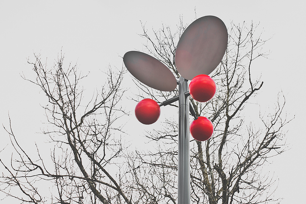 product design，industrial design，communal facilities，street lamp，chair，