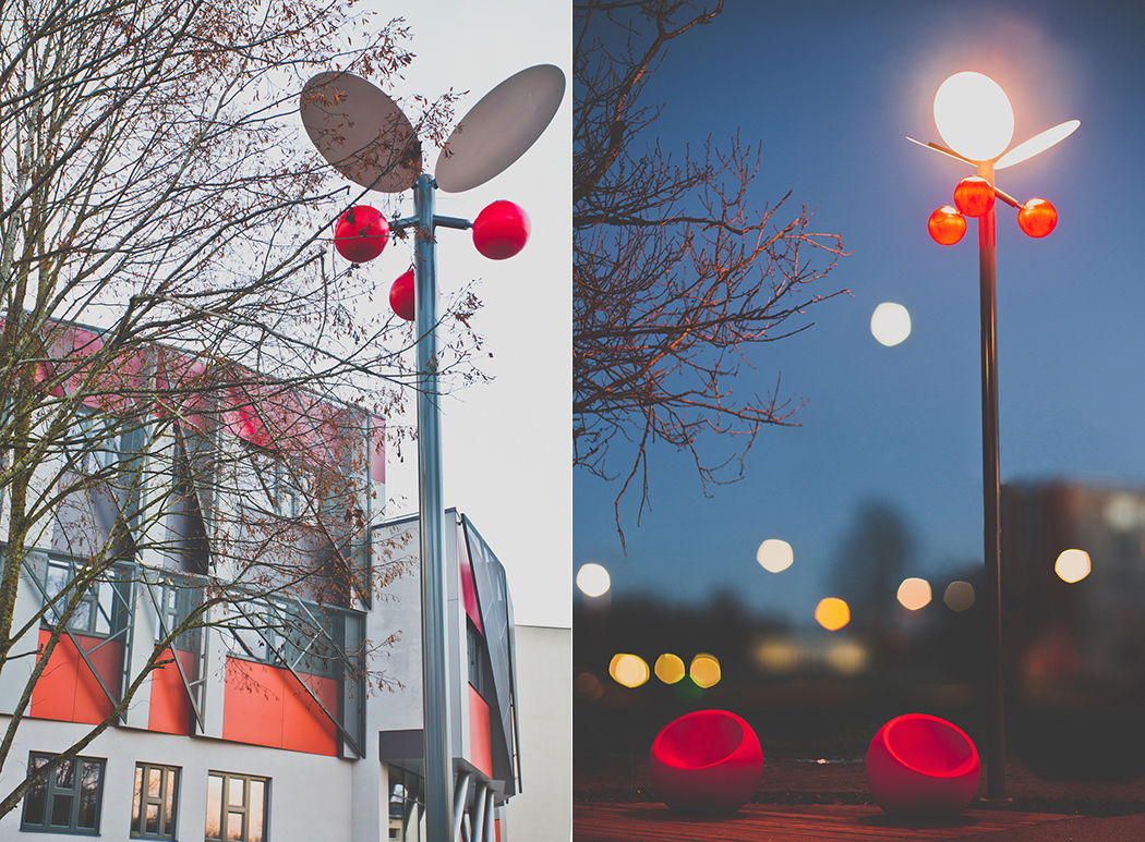 product design，industrial design，communal facilities，street lamp，chair，