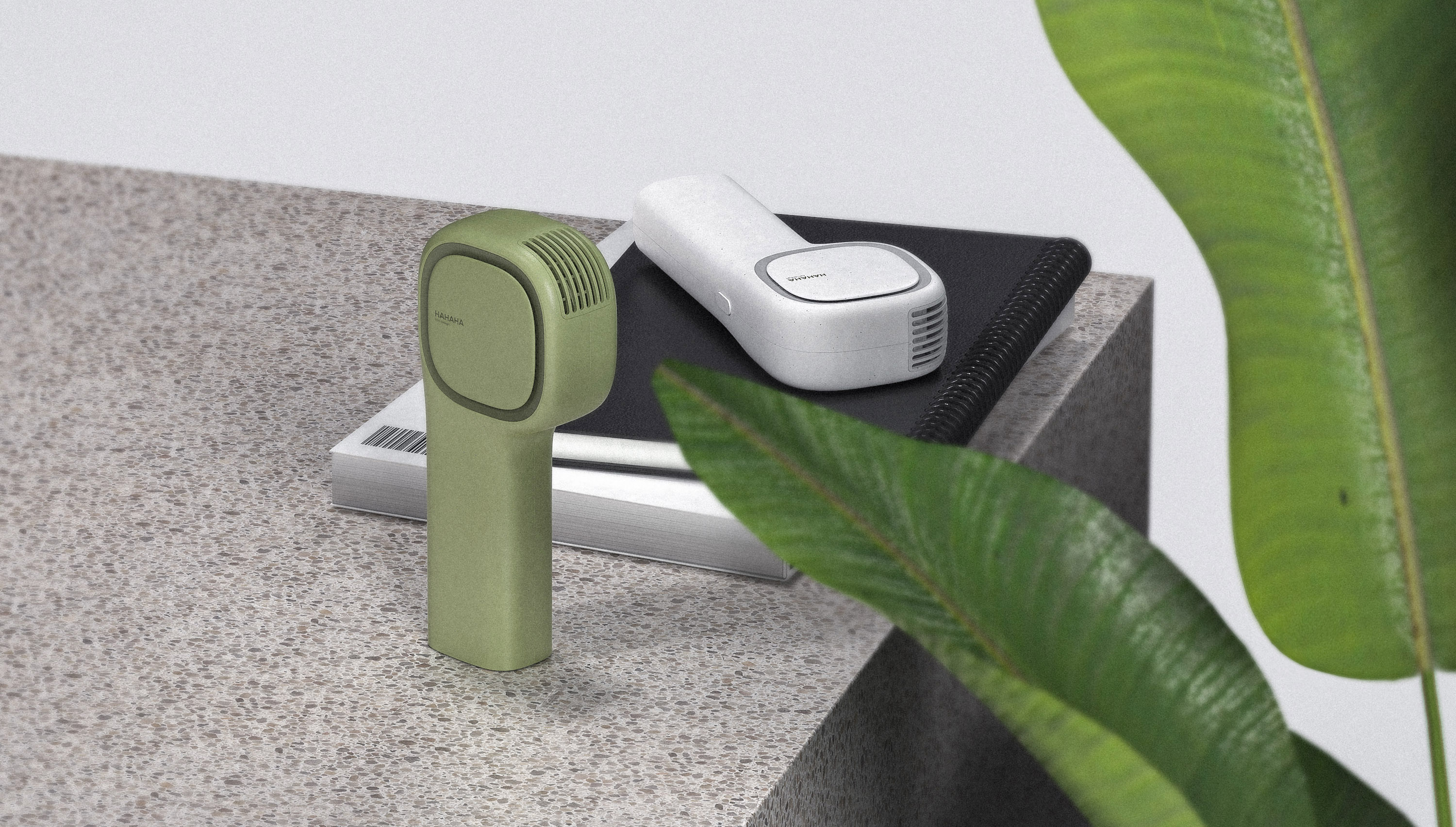 Fan，GREEN，Creative design，