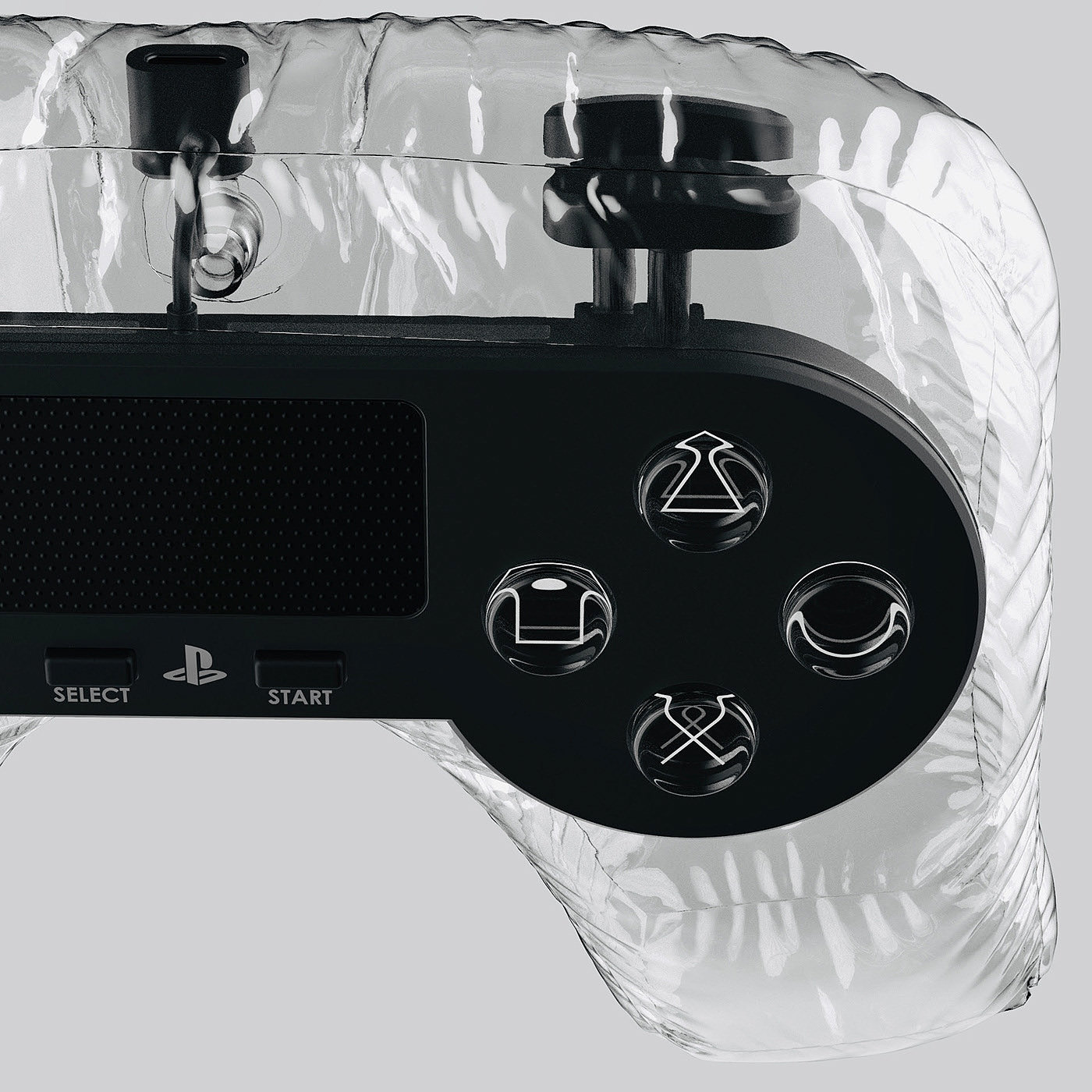 Game handle，Sony PlayStation，electronic product，PlayStation AirShock，