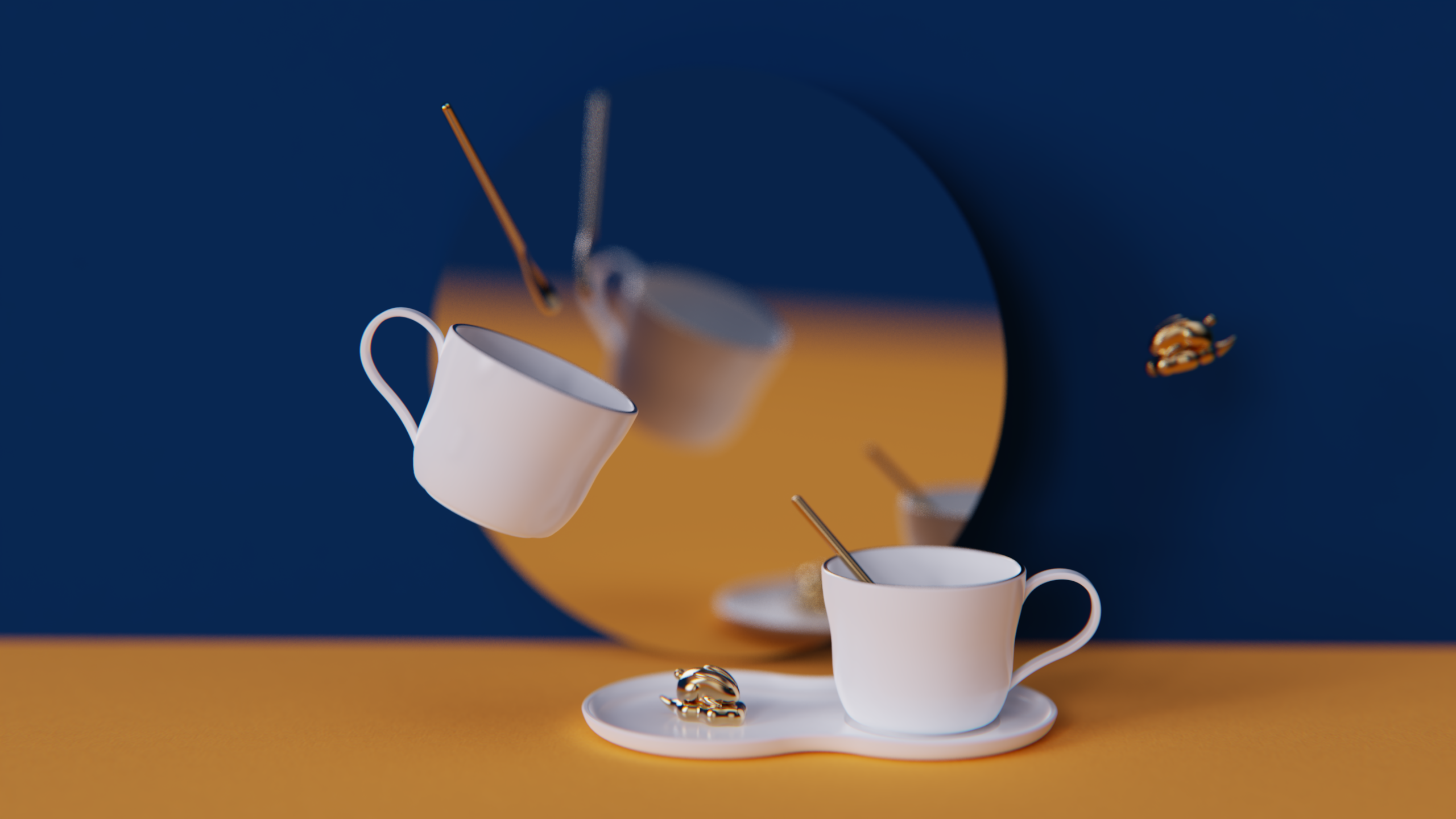 Moon cake gift box，Mid-autumn Festival，ceramics，